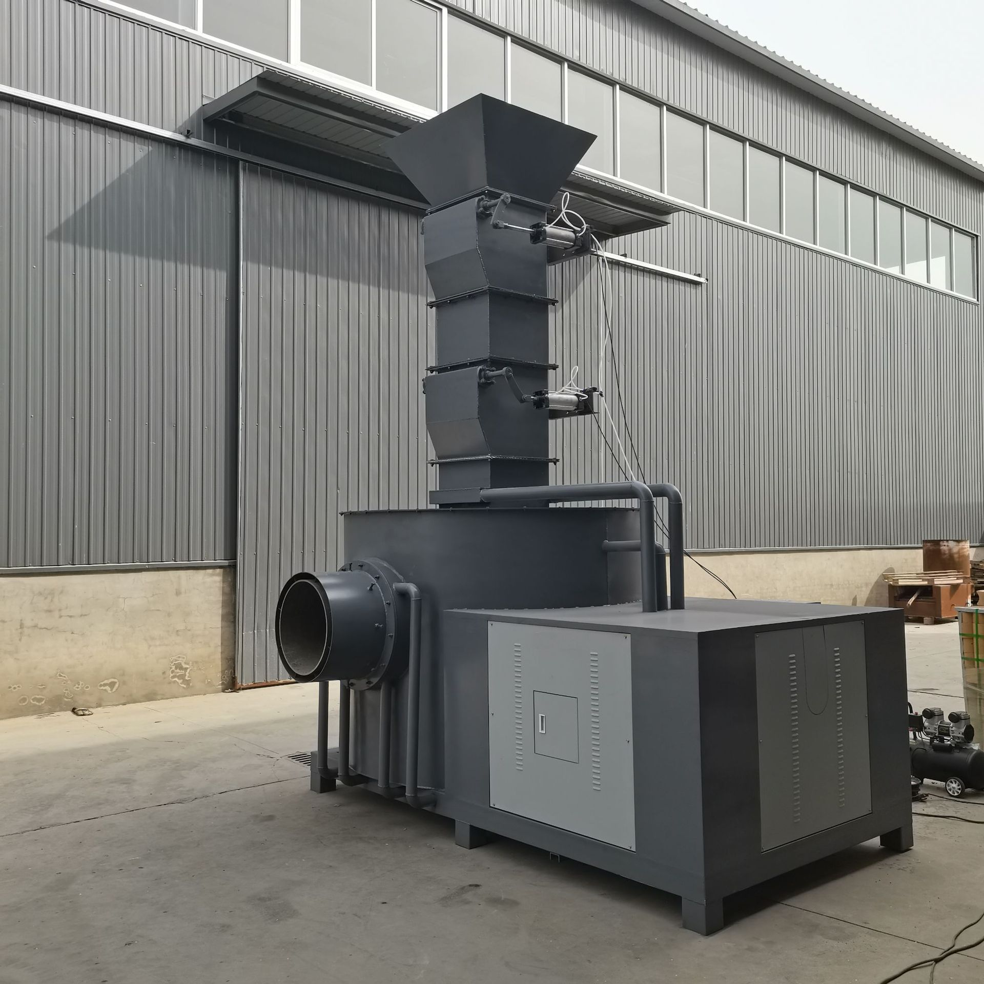 生物质木片颗粒混烧燃烧机厂家 花生壳燃烧器 锯末颗粒燃烧炉价格