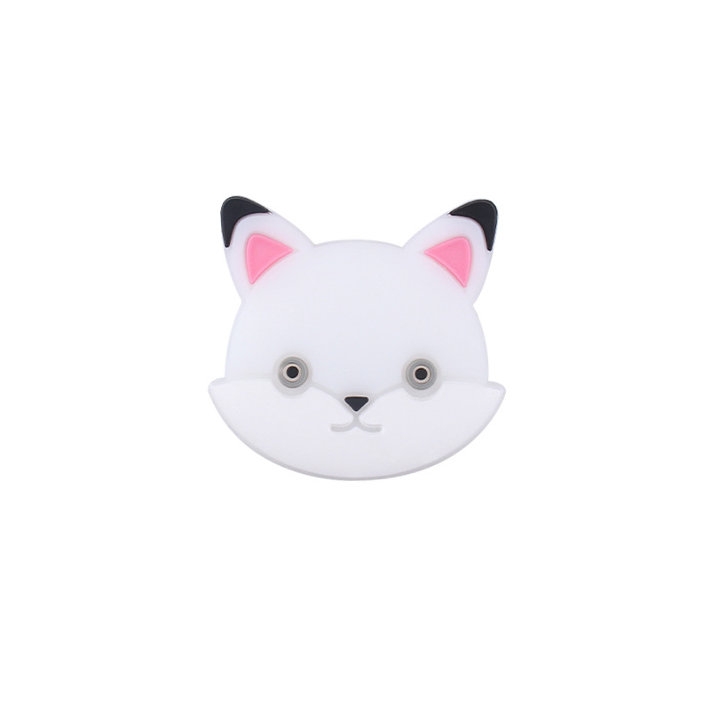 Bebé suministros silicona elefante Panda mordedor cuentas a granel ovejas cuentas DIY bebé molar pezón cadena anti-caída