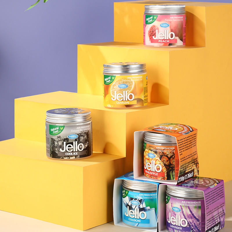 人気の本物の JELLO バームクロスボーダーカー用品ソリッドバームカーアロマセラピーフレグランス工場直販
