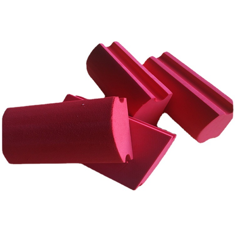 泡绵厂生产eva异形鱼漂 EVA线切割成型 彩色eva海绵异形打磨