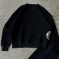 Black crew neck