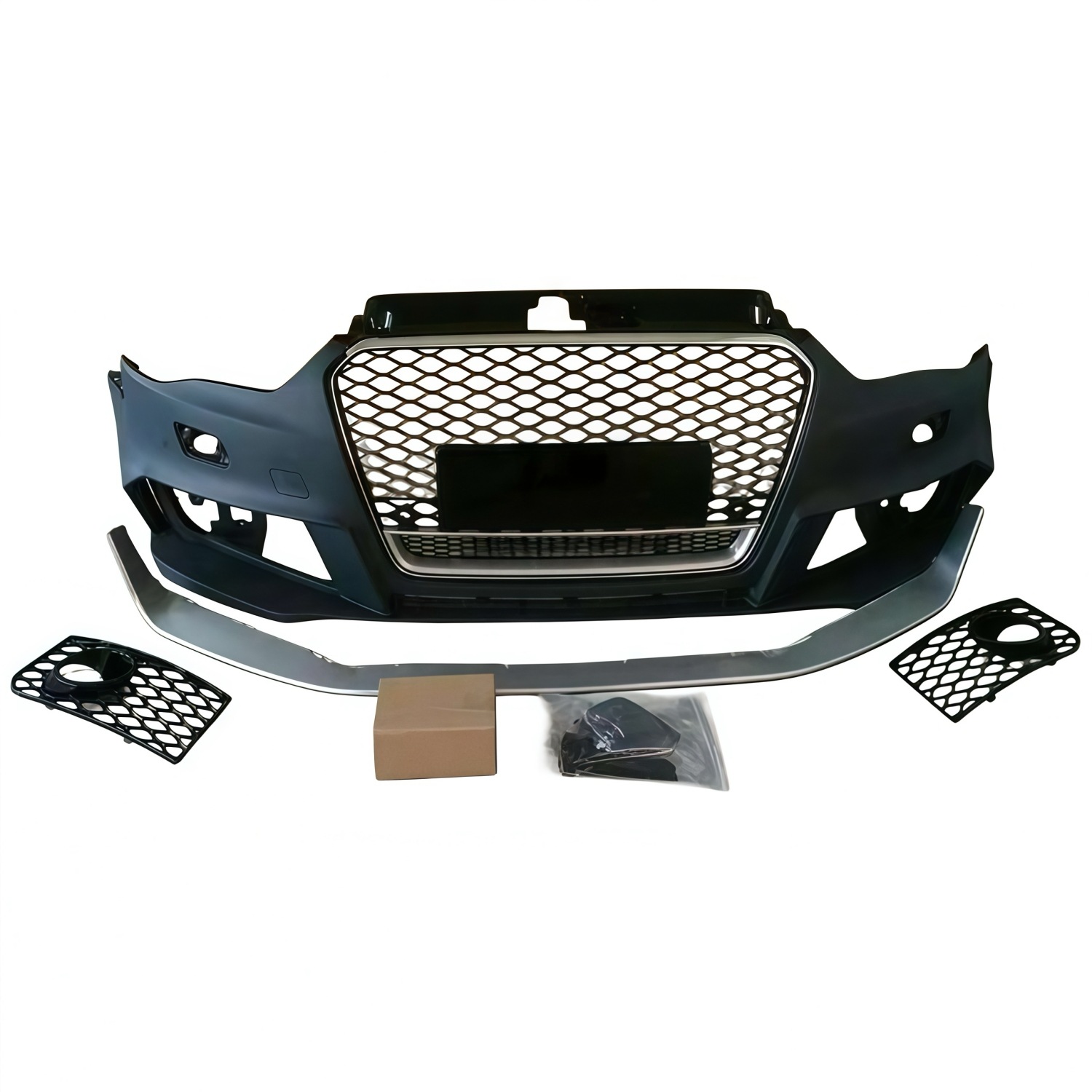 14-16 Models Suitable for Audi A3 Modification to Rs3 Body Kit, Front Bumper, Rs Grille for Two and Three-Box Vehicles