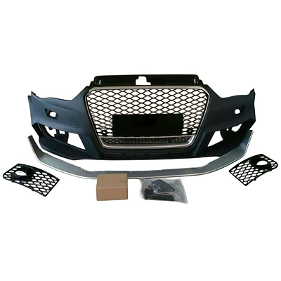14-16 Models Suitable for Audi A3 Modification to Rs3 Body Kit, Front Bumper, Rs Grille for Two and Three-Box Vehicles