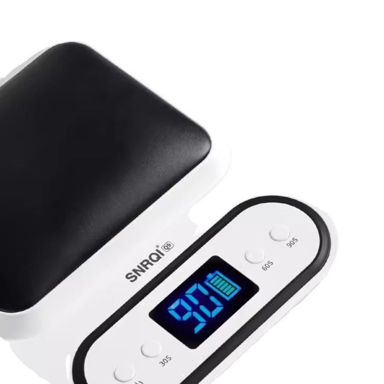 Saiyouqi Q9 lámpara de uñas de almacenamiento eléctrico máquina de fototerapia almohadilla de uñas de secado rápido de alta potencia almohada de mano lámpara de hornear