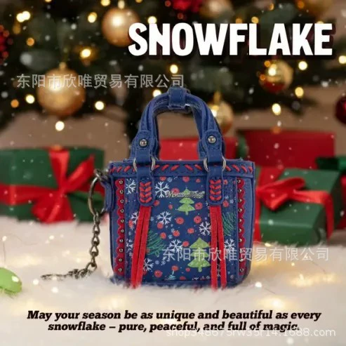 [跨境Montana West Mini Xmas Tote Blind Box мини рождественская сумка слепой коробки]