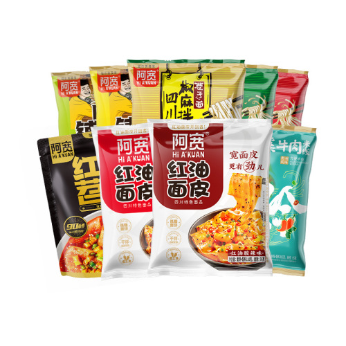 Baijia Kuan Red Oil Noodles Alley Noodles Chongqing Small Noodles Rice Noodles Instant Noodles Instant Food Wholesale Dropshipping