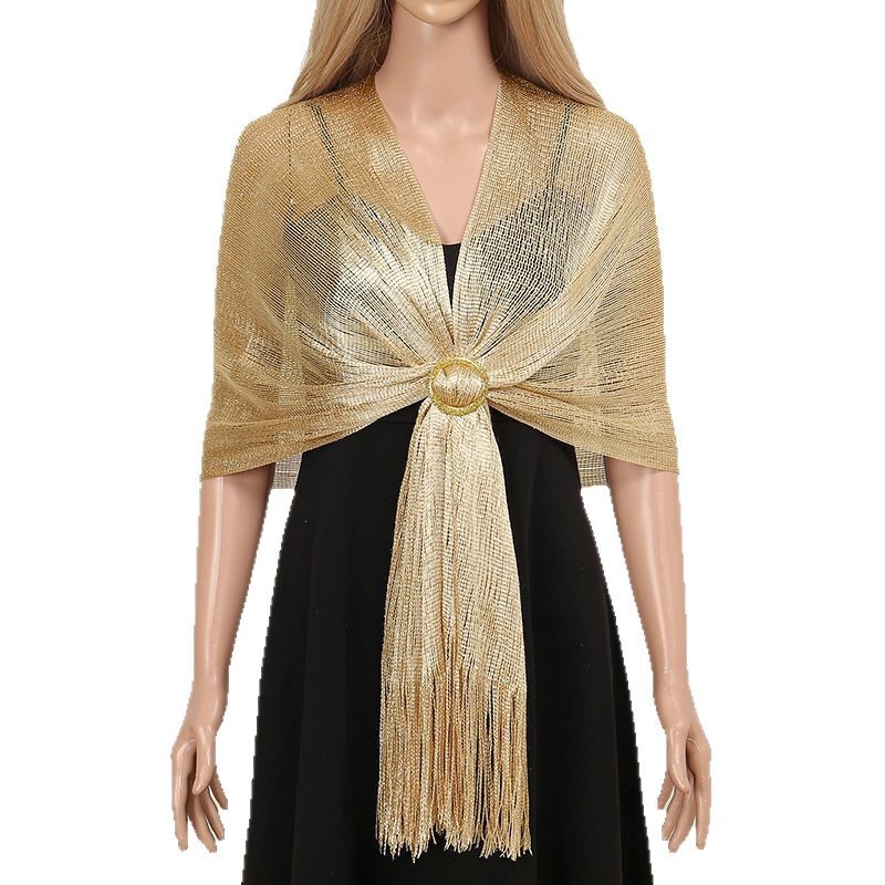 Cross-border Hot-selling Popular Gold Silver Thread Women, Suitable For European American Proms, Parties, Weddings, And_ecoleips.com