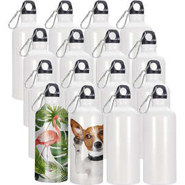 热转印运动水壶DIY可印图热升华涂层水壶厂家直销运动水壶图片