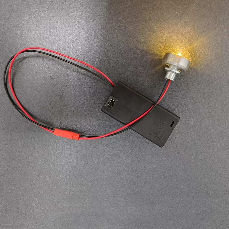 Мини-светодиодный небольшой прожектор, 3 В, аккумуляторный блок, ручной работы, дисплей, счетчик, DIY прожектор, красочная лампа