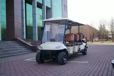 Hotel Shuttle Tourist Attraction – Elektrikli qolf avtomobilləri - 8-seater-golf-cart