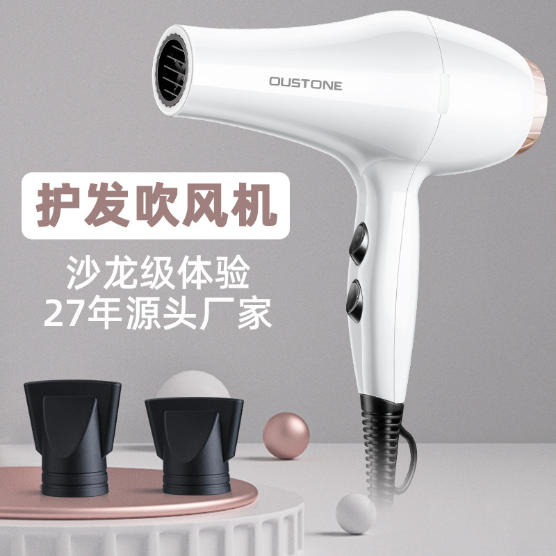 High-power hair salon hair dryer Guangzhou factory wholesale Amazon cross-border foreign trade hair dryer household negative ion