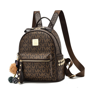 Backpack 2023 New Tide women's backpack autumn and winter Korean student schoolbag fashion casual women's bag a generation of hair