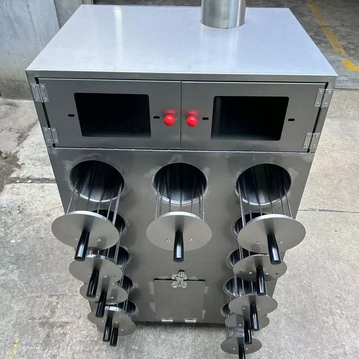 网红摆摊烧柴煤气烤地瓜烧洋芋烤炉烤梨烤鸡蛋玉米苞米炉甘蔗板栗