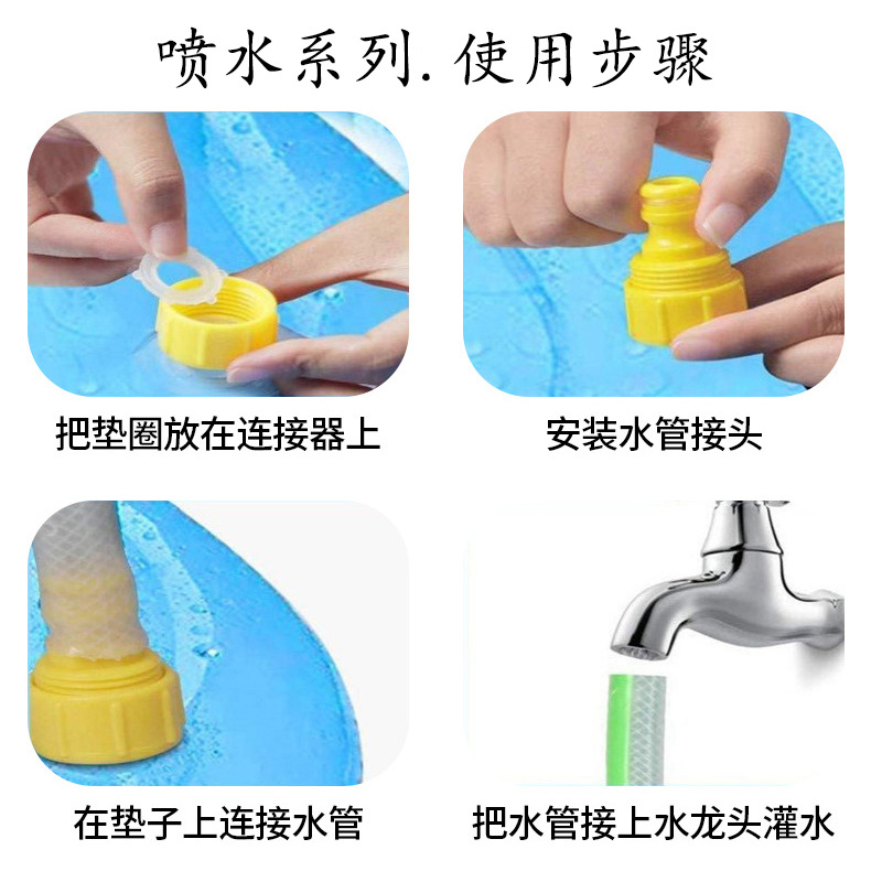 喷水系列 接水管