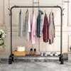 1.35m + black single pole [reinforced legs] + double hooks