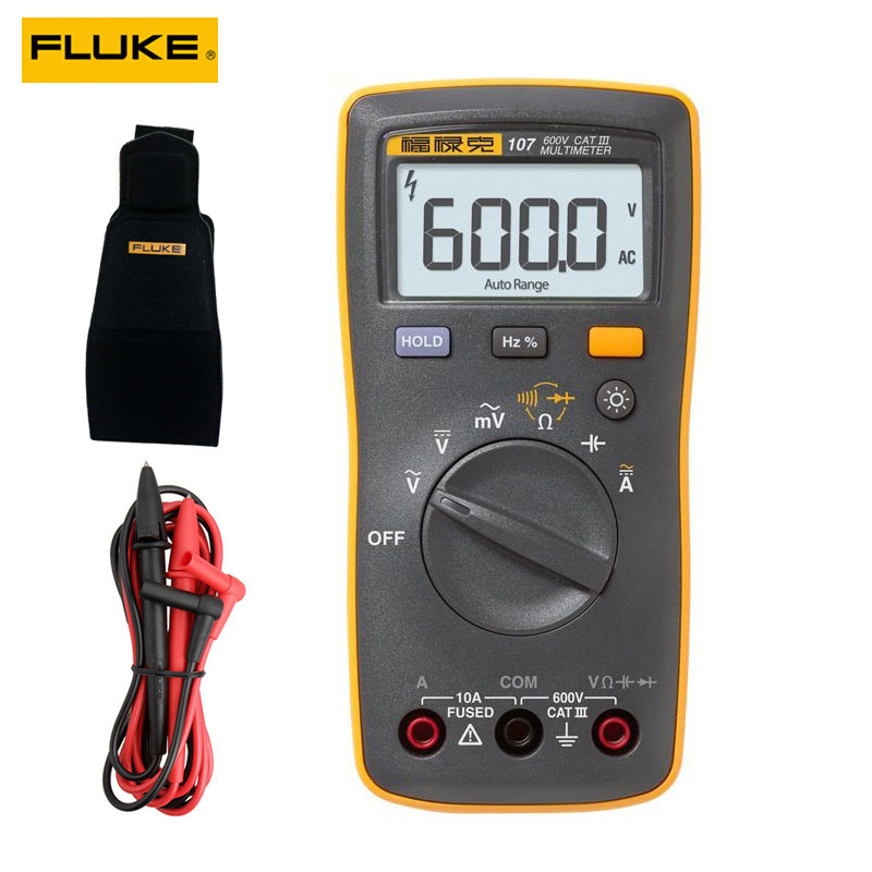 FLUKE/福禄克 F107 掌上数字万用表  便携万用表 FLUKE107 万用表