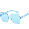 Square trend sunglasses, 2023 collection, European style