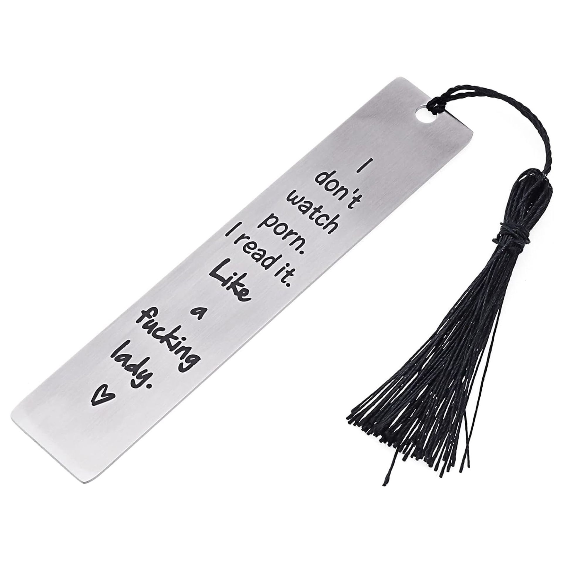 Marcadores de acero inoxidable europeos y americanos Regalos de la temporada de graduación Grabado con láser Gracias Regalos del día del maestro Libro Marcadores de metal