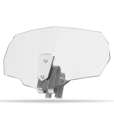 Motorcycle front windshield – Motorcycle universal modified small - approximate-size-height-195width-315-transparent-color-imported-electrostatic-film