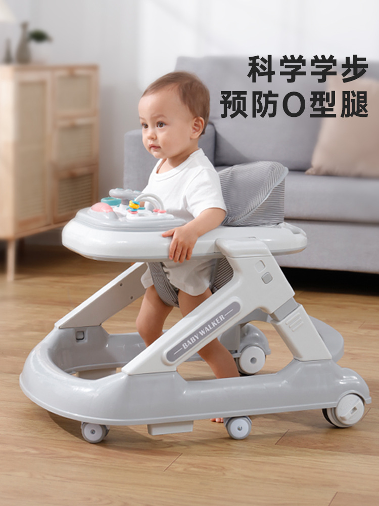 Infant Learning Walker Anti-Omega Leg Child Stroller 2023 Model Three-in-One Baby Multifunction Anti-Tip Over