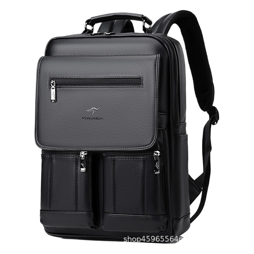Fashion men's backpack computer bag business leisure travel backpack college students multi-functional school bag large capacity