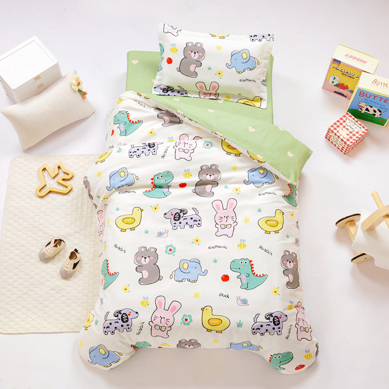 Algodón de jardín de infantes edredón núcleo de algodón para niños tres piezas siesta edredón de algodón seis piezas al por mayor