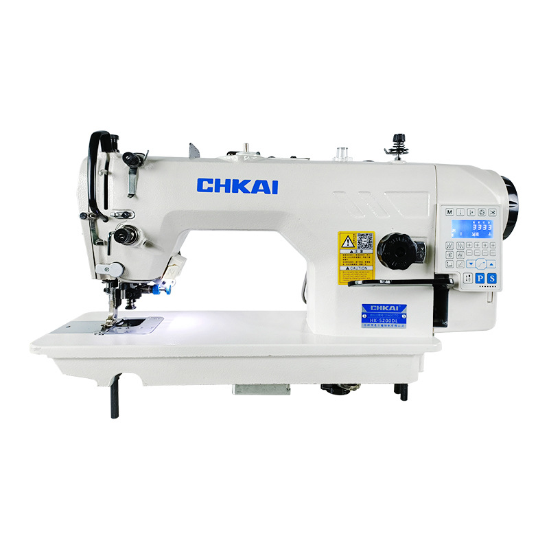 Suministro de máquinas de coser de cama plana con cuchillas, máquinas de coser computarizadas con recorte de bordes y máquinas de coser multifuncionales con corte automático de hilo.