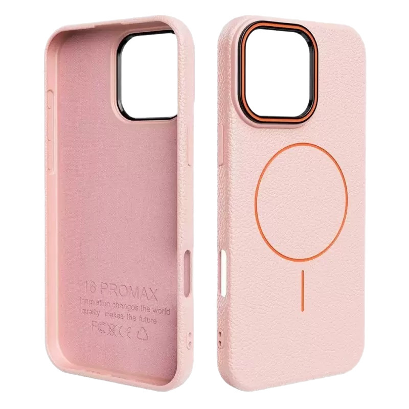 适用苹果16PRO荔枝纹TPU手机壳细圈磁吸皮质iPhone15磨砂感保护套|undefined