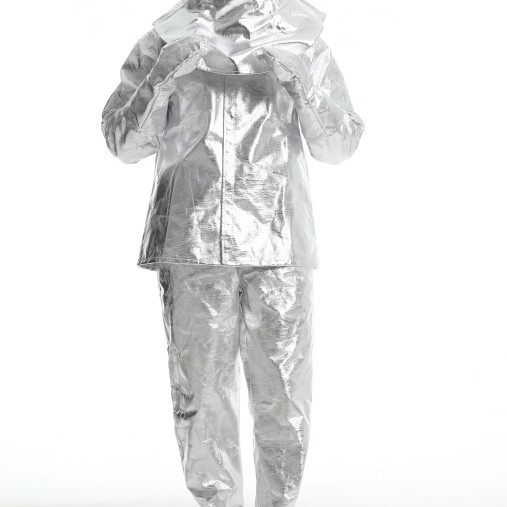 1000度消防隔热服 铝箔隔热服 轻型隔热套装 防fu射隔热服宏兴牌