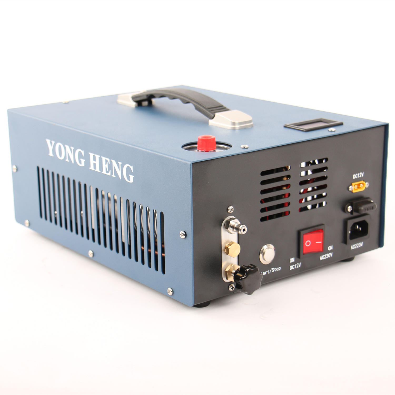 YH/永恒高压气泵30mpa 高压打气机30mpa 12v电动打气机 内置电源