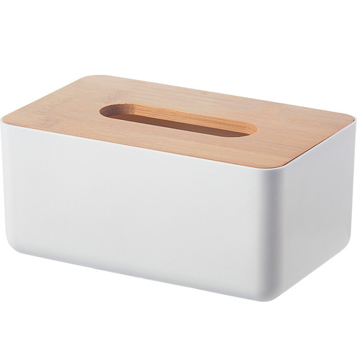 Desktop tissue box, living room paper box, large remote control storage box, household roll paper napkin, light luxury paper box