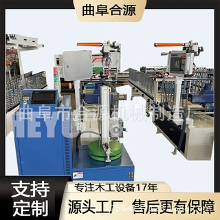 木塑波浪格栅板包覆机 pur热熔胶全铝家具PET高光膜覆面机