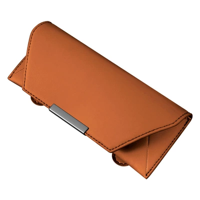 Car Glasses Clip/Bill Clip: car sun visor storage clip - light-brown-ideal-orange-no-standard-blank