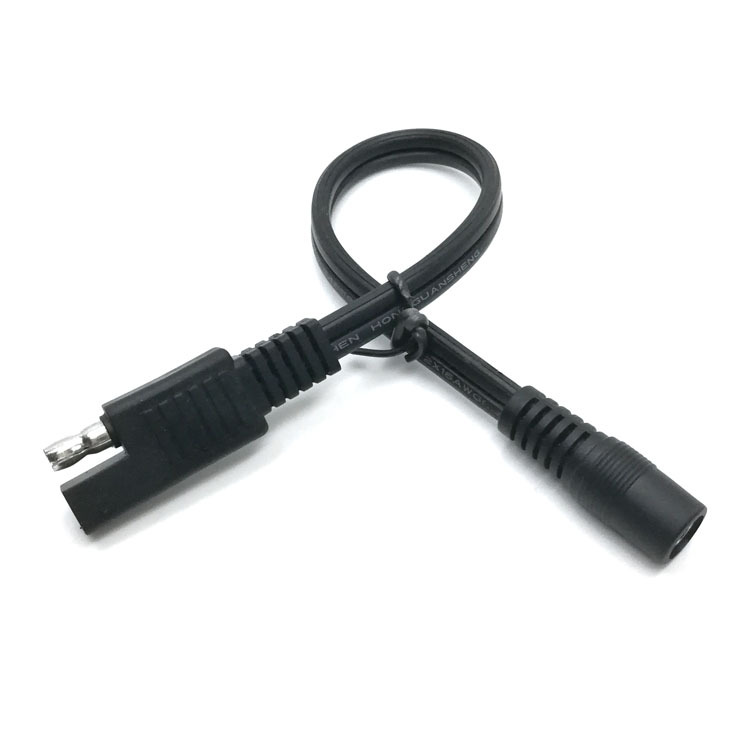 SAE转DC SAE电源线 DC5521母头电源线dc电源线 SAE转5521母头线