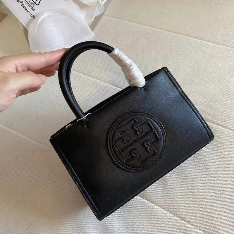 Tortyburch2025 New Style Small Square Handbag Retro Casual Simple Versatile Shoulder Crossbody Commuter Bag for Women