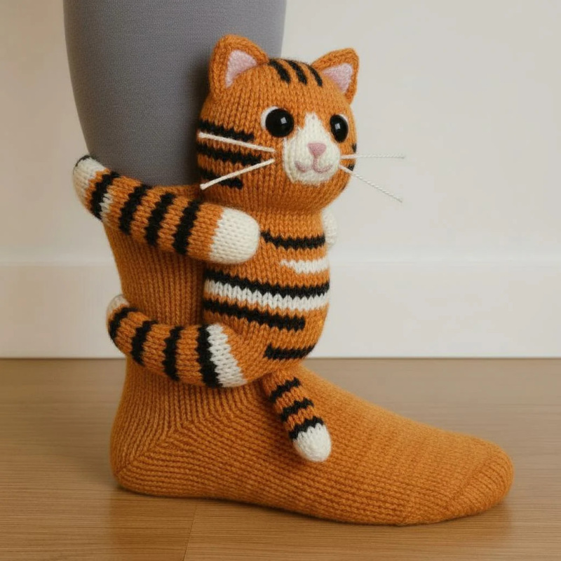 跨境新款Animal Socks动物袜子舒适可爱充满魅力|undefined