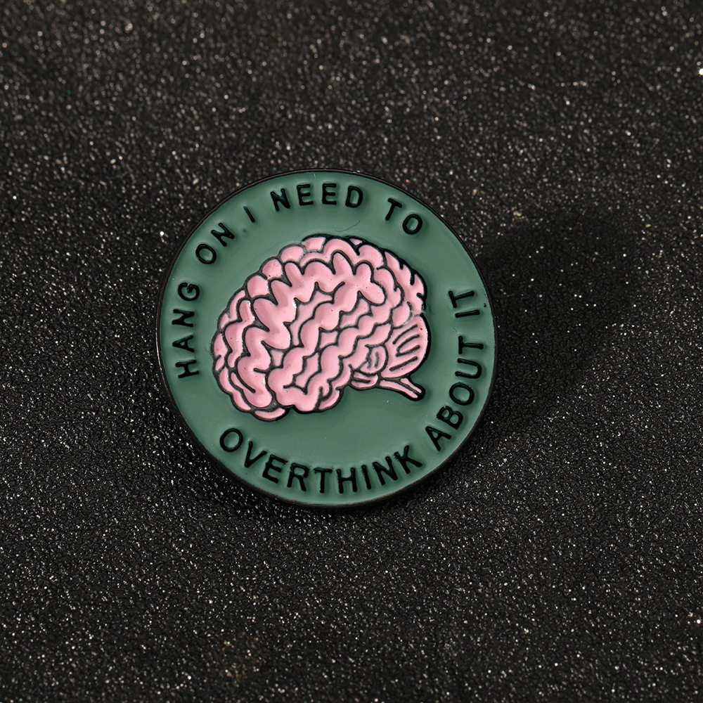 Brain-Shaped Pin Image 6