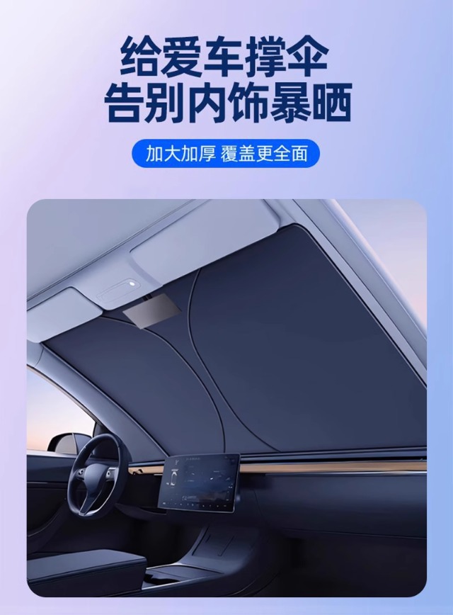 Titanium Silver Sunshade