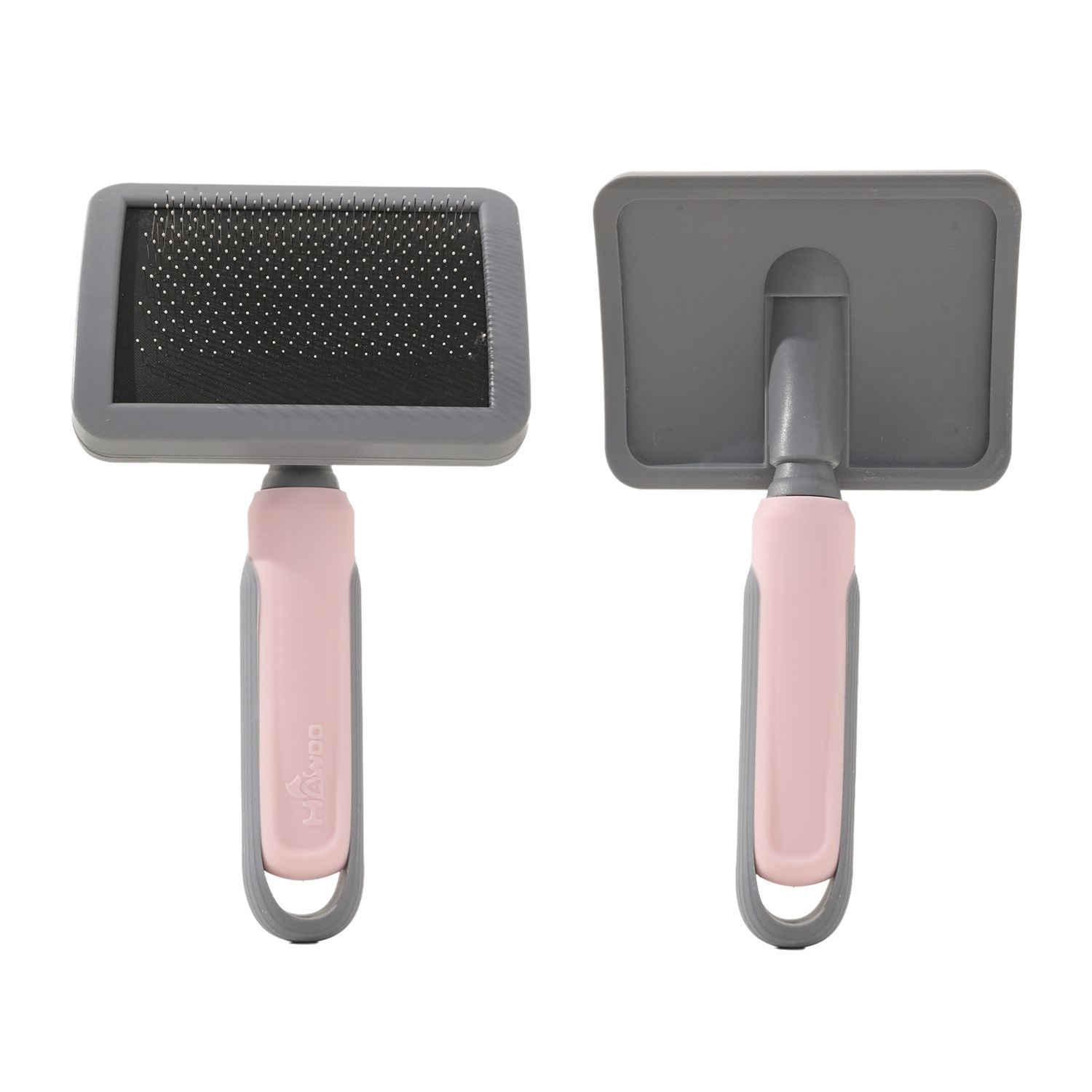 Peine de aguja de acero curvo Peine para mascotas Nudo abierto para eliminar el artefacto de pelo flotante Peine para gatos Peine para mascotas Peine para mascotas Peine para perros Peine