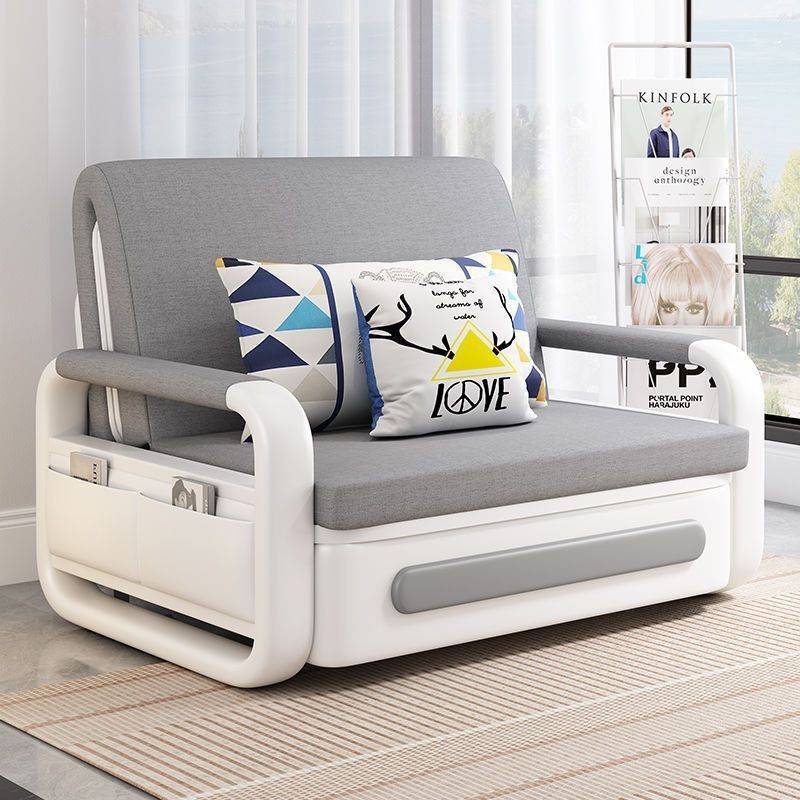 Sofa Bed Foldable All-In-One Dual-Use New Single Small Apartment Double Multi-Functional Living Room Retractable Balcony