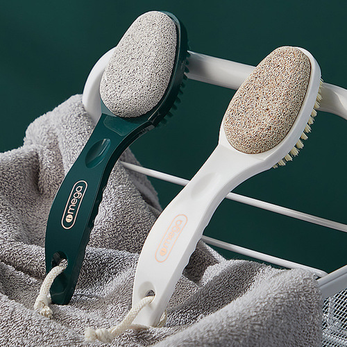 Bath brush, soft-bristled cleaning brush, back rub, mud brush, no need for help, body rub, shower brush