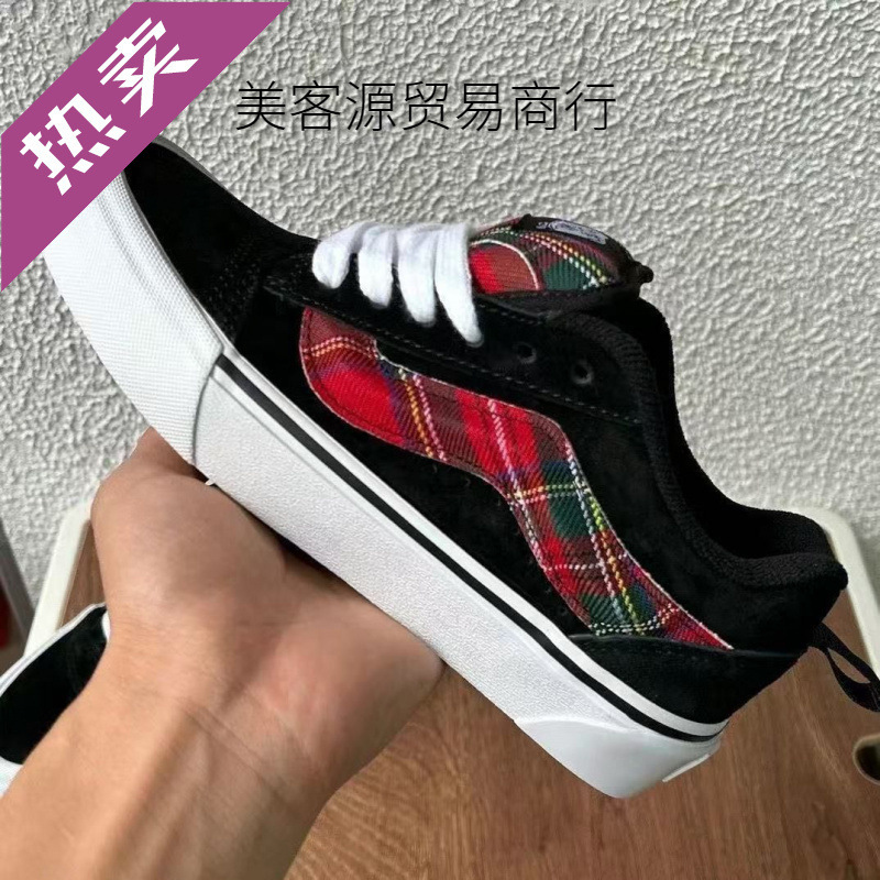 x万新款斯面包鞋厚鞋舌巨厚黑白男鞋女鞋学生百搭潮流运动休闲板|undefined