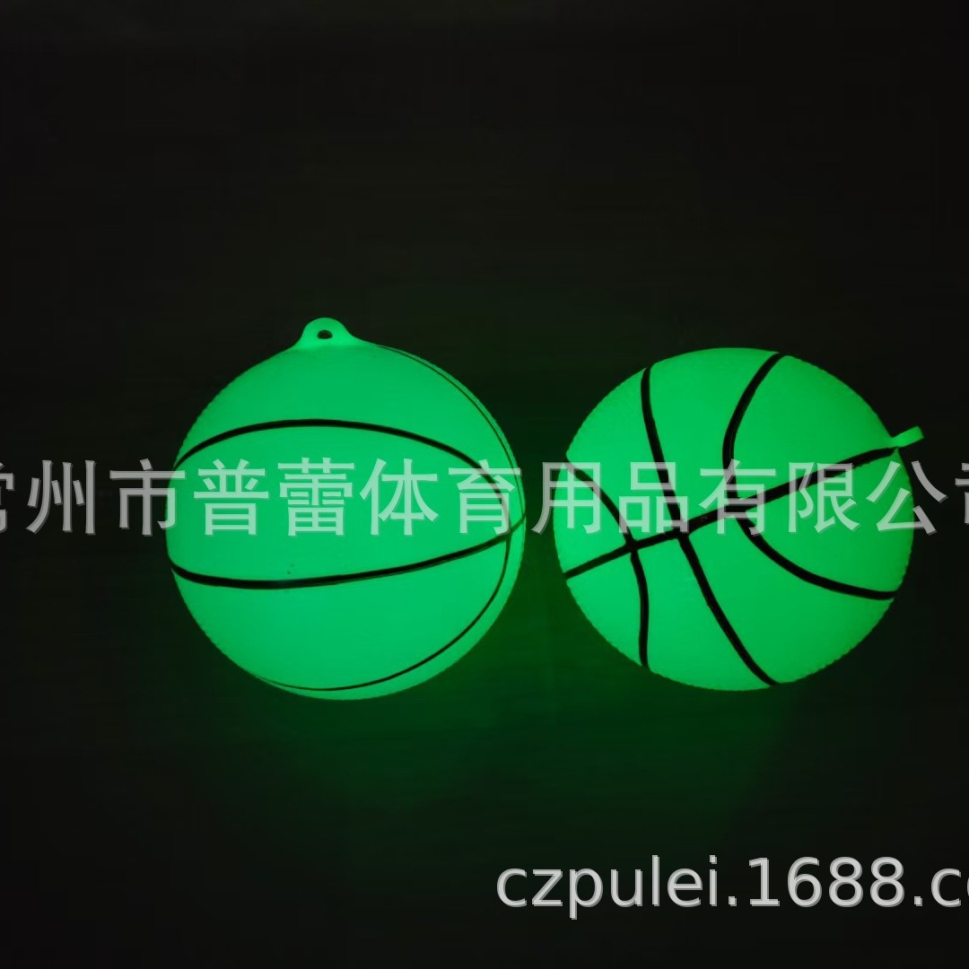 Supply Pvc Vinyl Rotational Molding Inflatable Luminous Volleyball Basketball Massage Ball