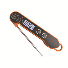 折叠款快速测温烧烤温度计 电子数显温度计 厨房食品咖啡温度计