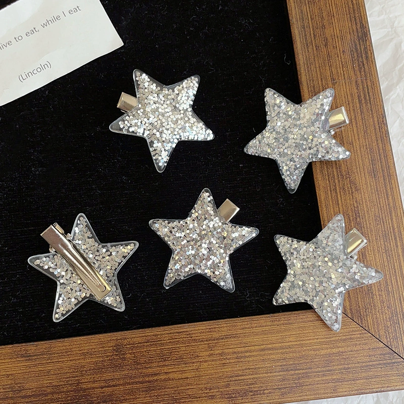 Маленький дизайн заколка для волос, челки, аксессуар для волос, 2 карата