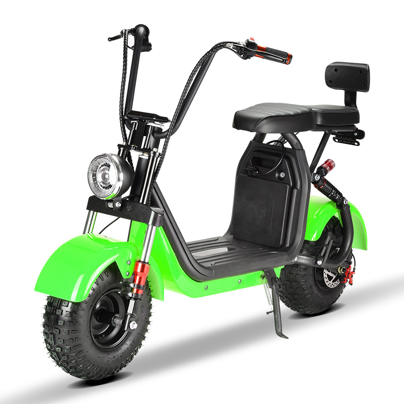 Eec Dot Adult Scooter Two-Wheeled Motorcycle Harley Electric Vehicle Mini-7 Can Be Equipped with Dual Lithium Batteries