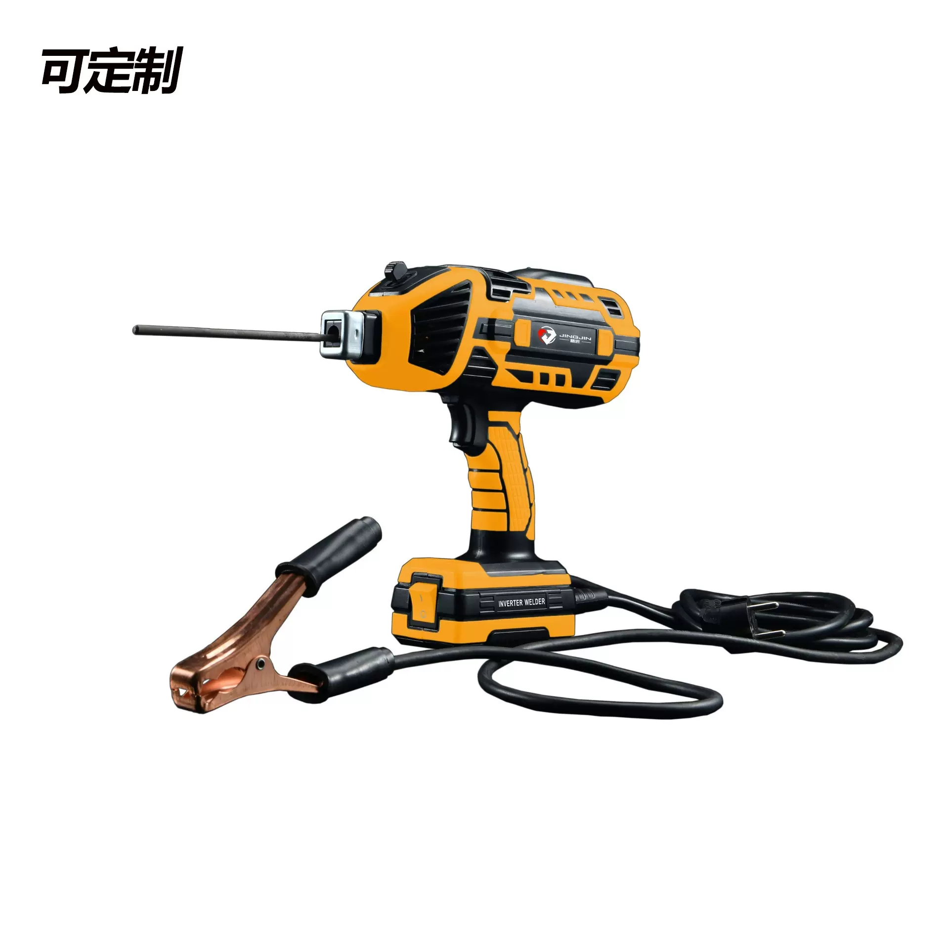 可定制新款手持式电焊机110V欧规灰色家用小型迷你便携带逆变焊机