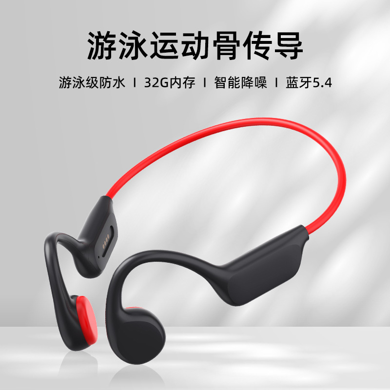 Cross-border private model new bone conduction X7 Bluetooth headset running sports fitness real 8 waterproof headset