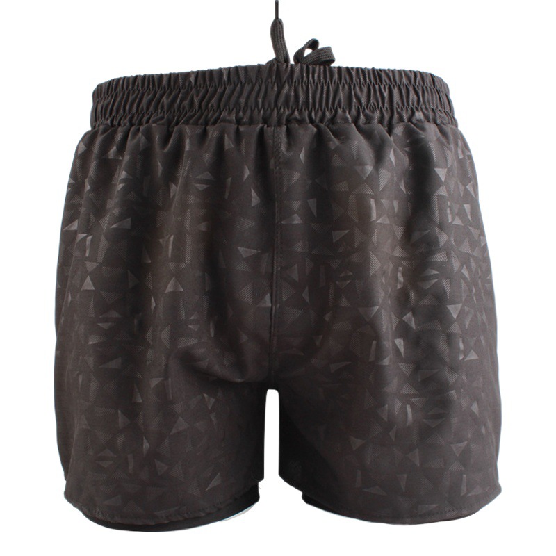 Deportes de los hombres natación troncos verano Nuevo 2023 doble de secado rápido anti-embarazoso pantalones de natación suelta transpirable pantalones cortos de impresión