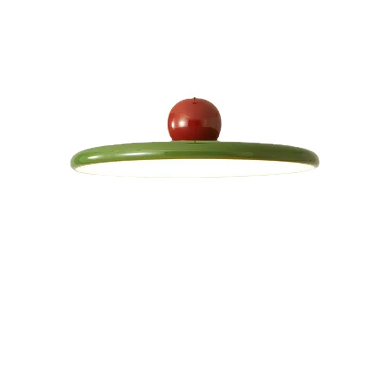 Araña de restaurante OVNI retro minimalista moderna, lámpara de estudio minimalista creativa nórdica, araña de estilo crema led